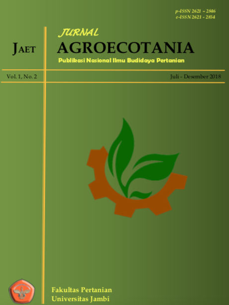 					View Vol. 1 No. 2 (2018): Jurnal Agroecotania: Publikasi Nasional Ilmu Budidaya Pertanian
				