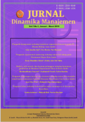 					View Vol. 12 No. 03 (2024): Jurnal Dinamika Manajemen
				