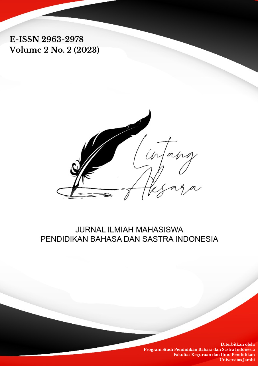 					View Vol. 2 No. 2 (2023): Lintang Aksara
				