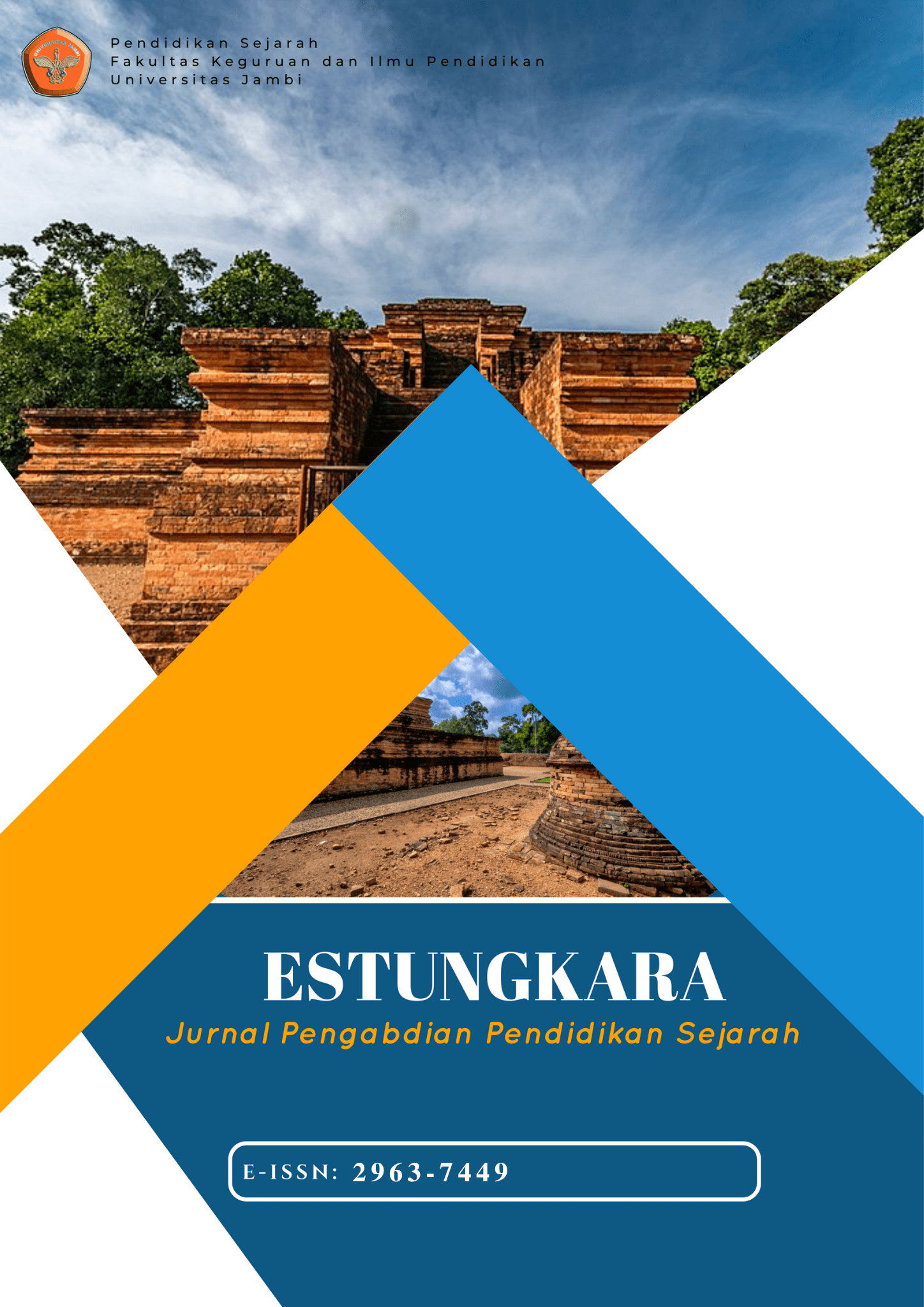 					View Vol. 2 No. 1 (2023): Jurnal Estungkara:  Jurnal Pengabdian Pendidikan Sejarah
				