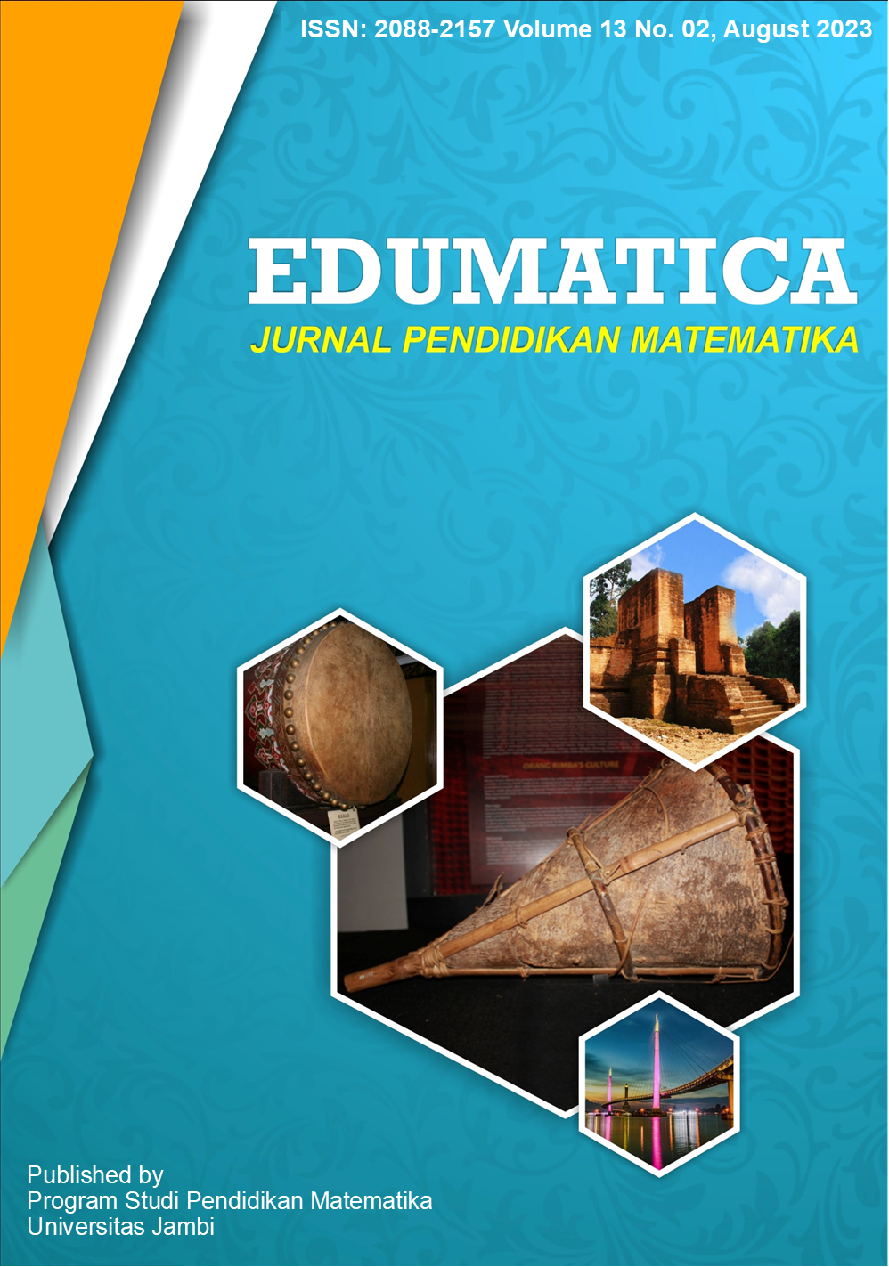 					View Vol. 13 No. 02 (2023): Edumatica: Jurnal Pendidikan Matematika
				