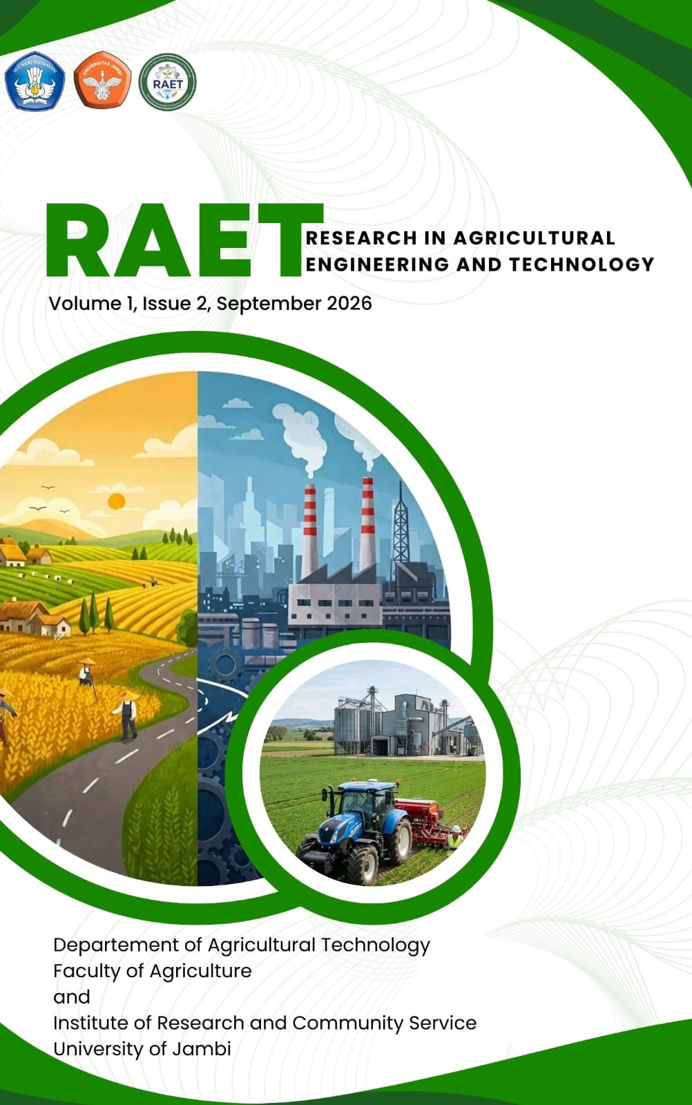 					View Vol. 1 No. 2 (2026): Research in Agricultural Engineering and Technology
				