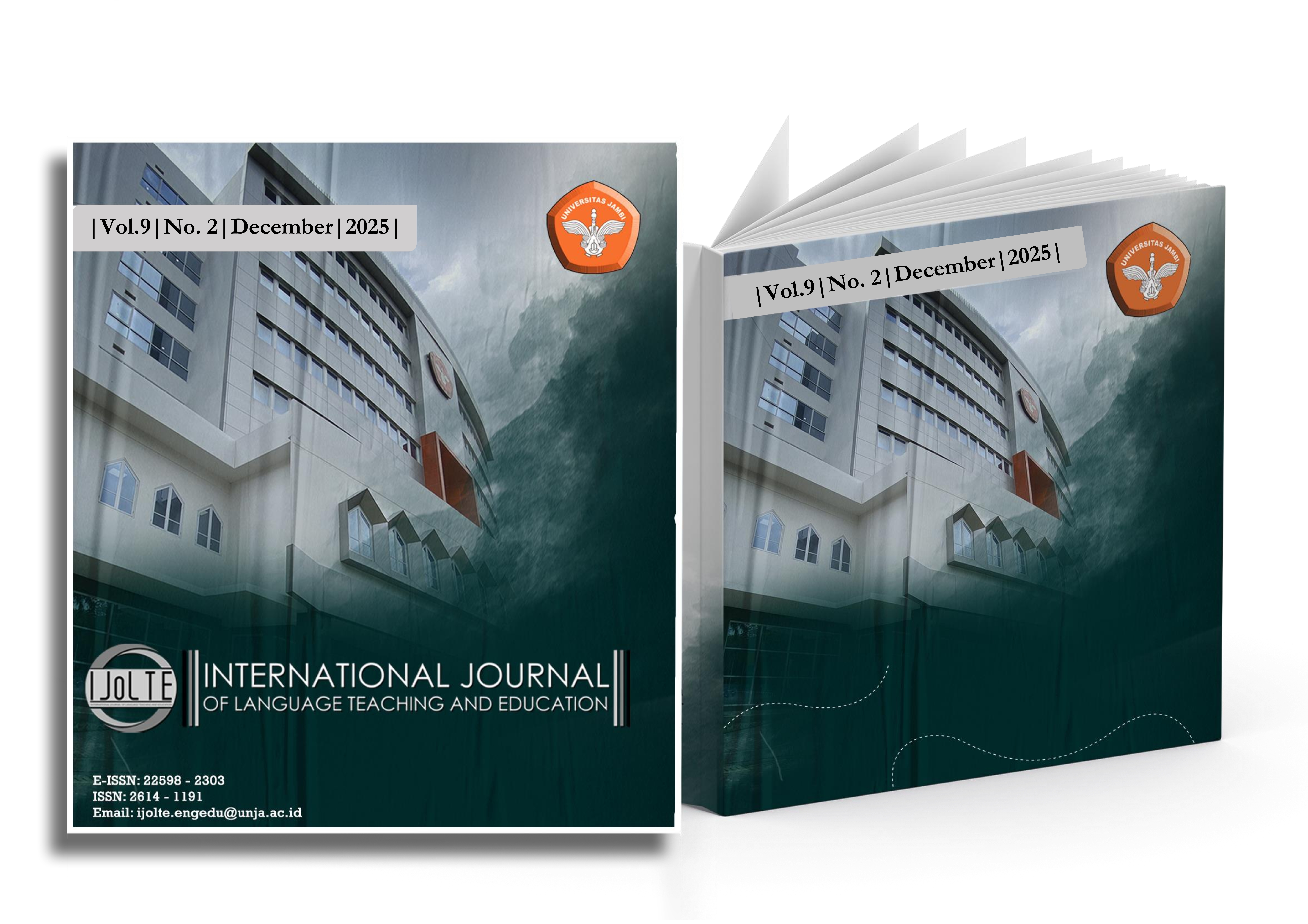 					View Vol. 9 No. 2 (2025): International Journal of Language Teaching and Education - In Progress...
				
