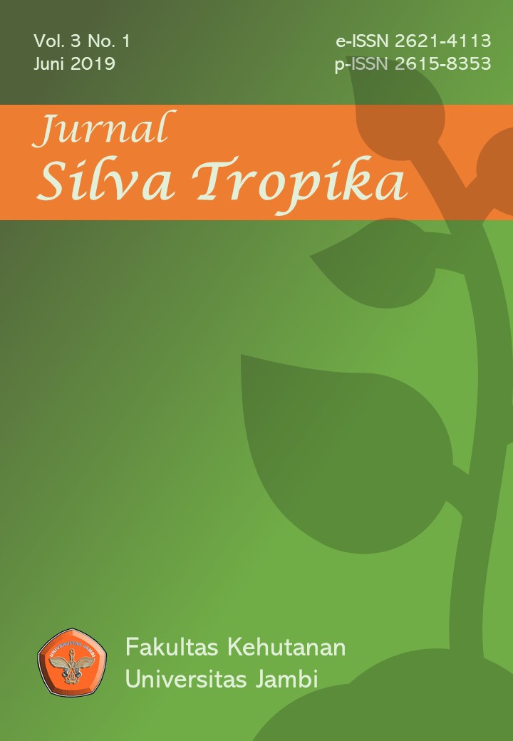Jurnal Silva Tropika, Volume 3, Nomor 1.