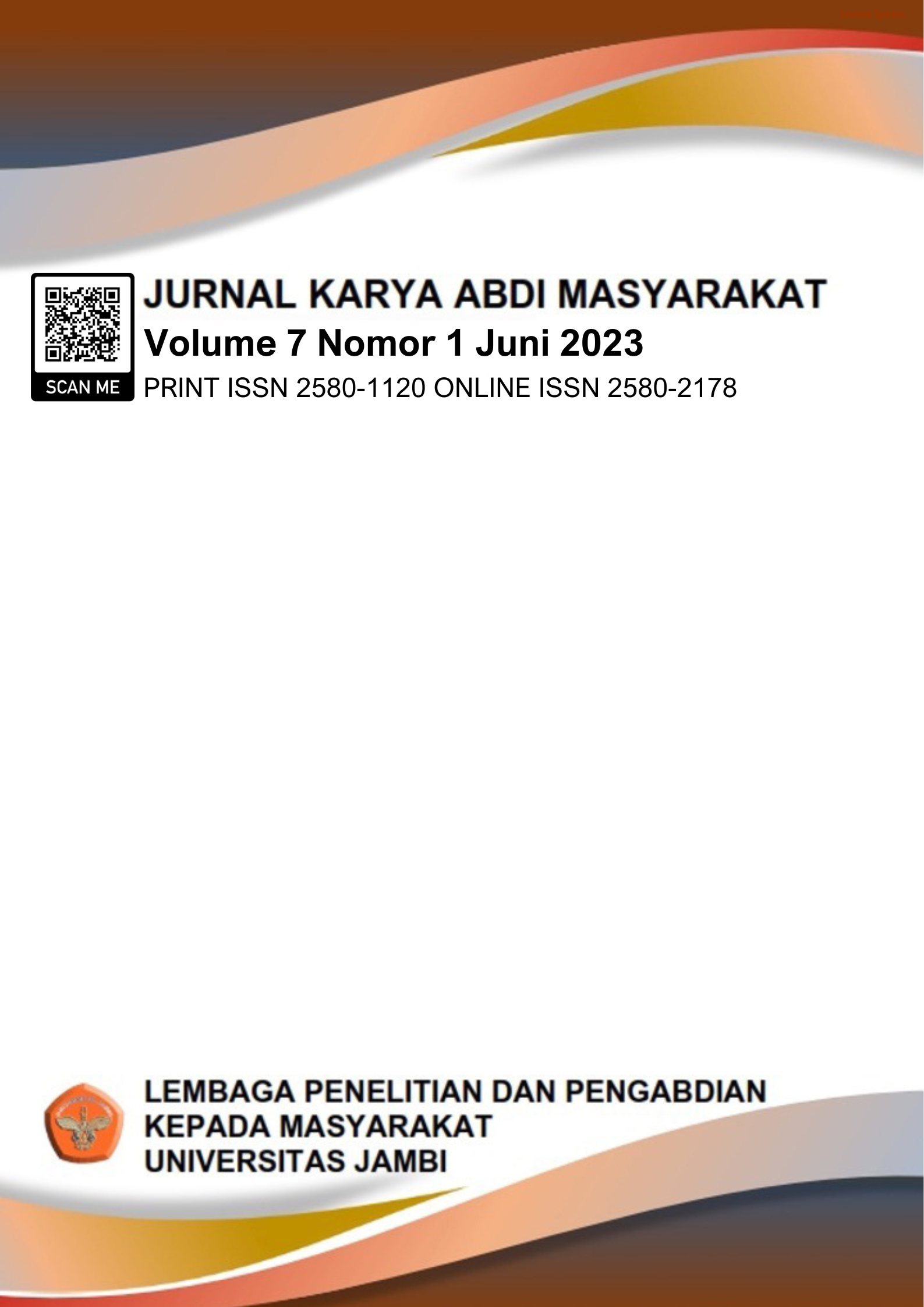 					View Vol. 7 No. 1 (2023): Jurnal Karya Abdi Masyarakat
				