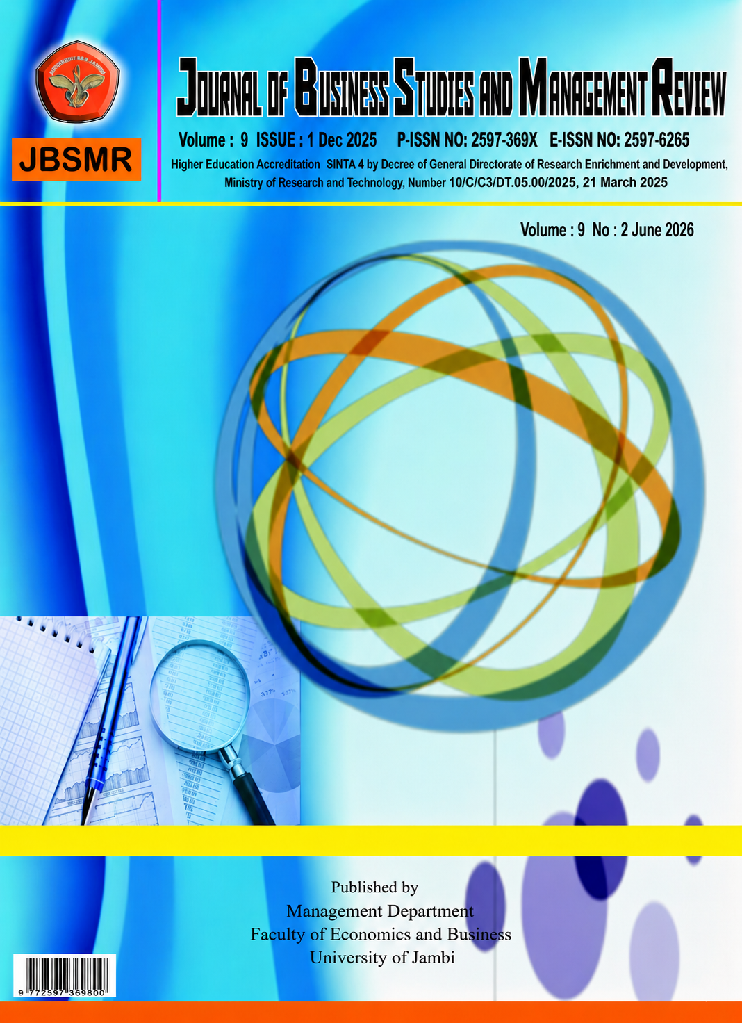 					View Vol. 9 No. 2 (2026): JBSMR, Vol 9 No.2 June 2026
				